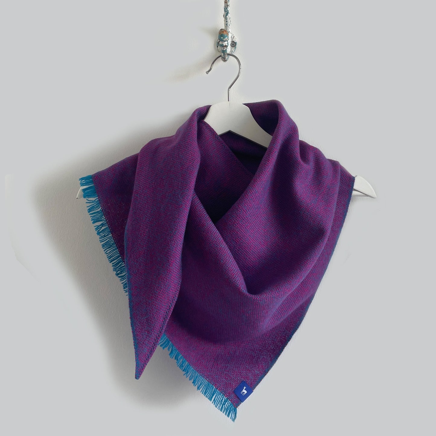 Medium Silky Plain Weave Triangle Scarves