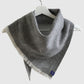 Medium Pure Merino Lambswool Twill Triangle Scarves
