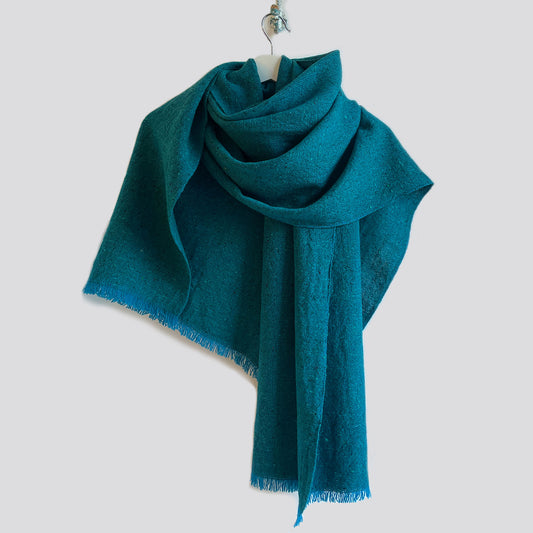 Plain Weave Fleck large scarf/shawl