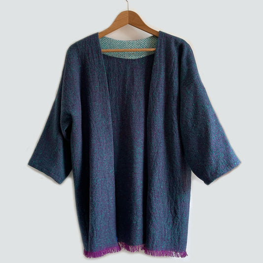 Tweedy weave - jacket cardi