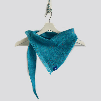 Small Fleck Plain Weave Triangle Scarves